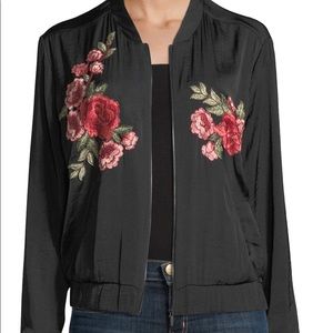 Embroidered Bomber jacket